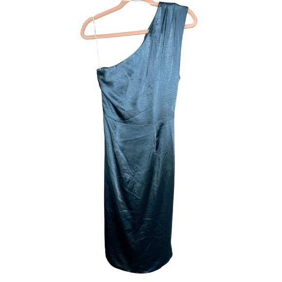 ELLIATT Cassini One Shoulder Dress Blue Size Medium NWOT Revolve VICI Anthro - Picture 10 of 17